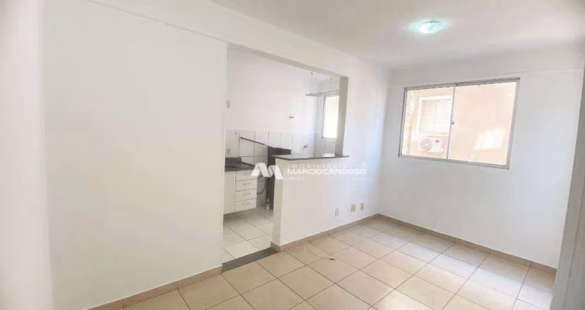 Apartamento com 2 dormitórios, 47 m² - venda por R$ 220.000,00 ou aluguel por R$ 1.464,00/mês - Jardim Urano - São José do Rio Preto/SP