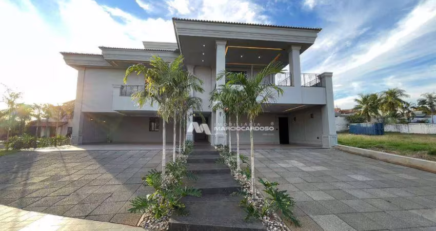Sobrado com 6 dormitórios à venda, 800 m² por r$ 10.000.000,00 - parque residencial damha - são josé do rio preto/sp