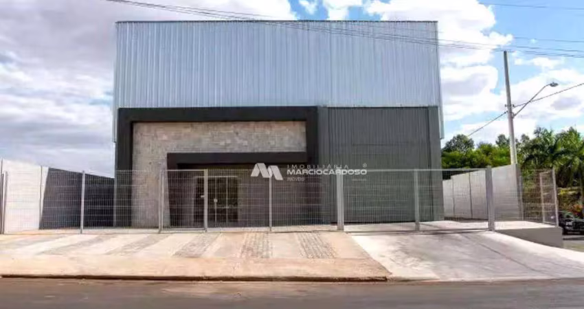 Galpão para alugar, 600 m² por R$ 8.657,00/mês - Distrito Industrial Doutor Carlos Arnaldo e Silva - São José do Rio Preto/SP