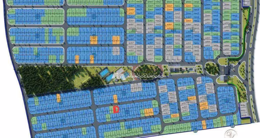 Terreno à venda, 308 m² por r$ 305.000,00 - quinta do lago ii - lac leman - são josé do rio preto/sp