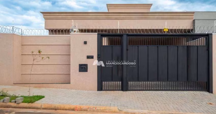 Casa com 3 dormitórios à venda, 120 m² por r$ 670.000,00 - estância jockey clube - são josé do rio preto/sp