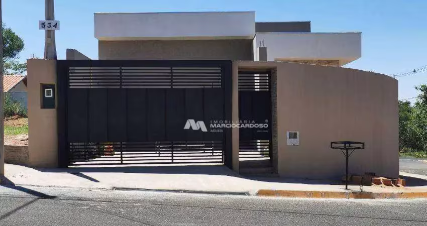 Casa com 2 dormitórios à venda, 75 m² por r$ 320.000,00 - loteamento industrial alto mirassol - mirassol/sp