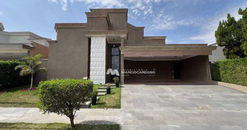 Casa com 3 dormitórios para alugar, 245 m² por r$ 8.000,00/mês - residencial gaivota i - são josé do rio preto/sp