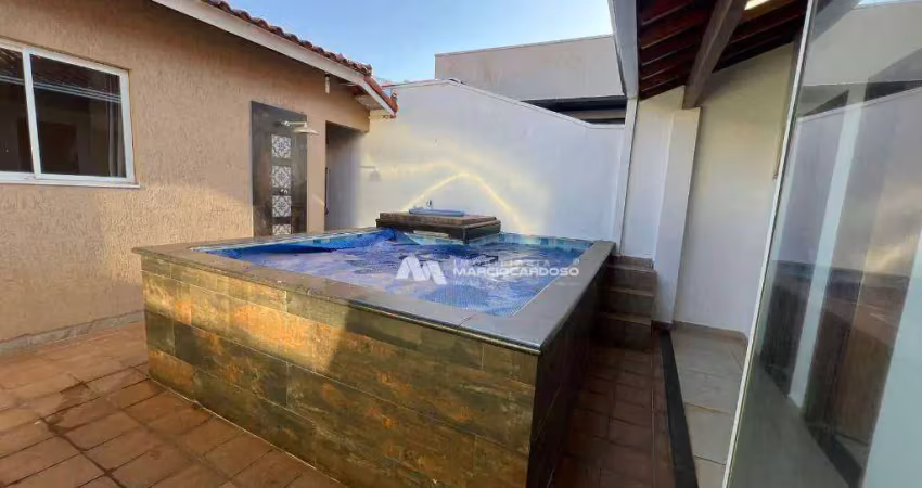 Casa com 3 dormitórios para alugar, 200 m² por r$ 4.070,00/mês - condomínio residencial jardins de barcelona - são josé do rio preto/sp