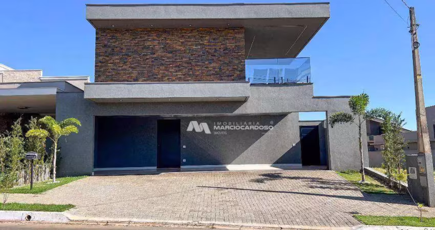 Sobrado com 3 dormitórios para alugar, 389 m² por r$ 10.264,00/mês - recanto do lago - são josé do rio preto/sp
