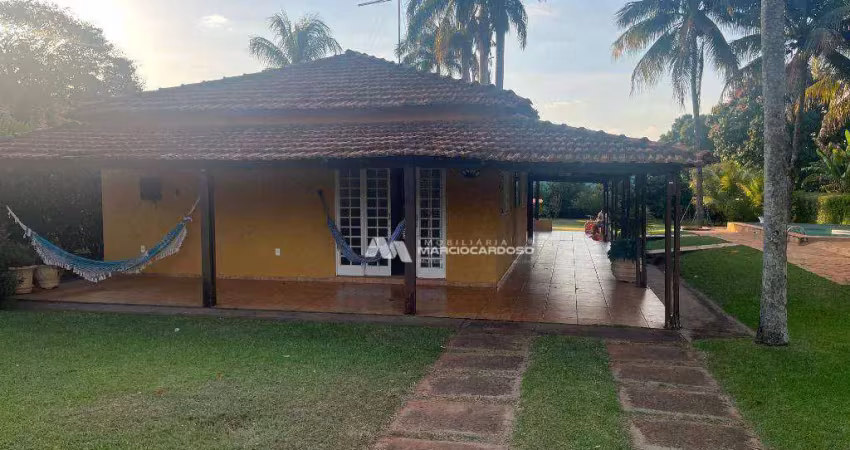 Chácara com 2 dormitórios à venda, 1780 m² por r$ 850.000,00 - condominio residencial monte carlo - guapiaçu/sp