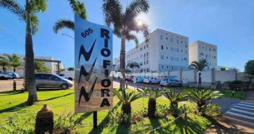 Apartamento com 2 dormitórios à venda, 47 m² por r$ 160.000,00 - rios di itália - são josé do rio preto/sp