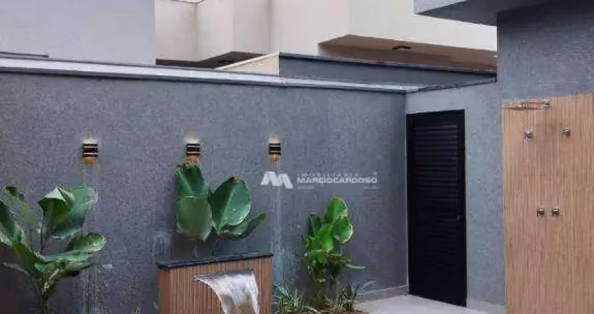 Casa com 3 dormitórios à venda, 160 m² por r$ 1.250.000,00 - residencial maria julia - são josé do rio preto/sp