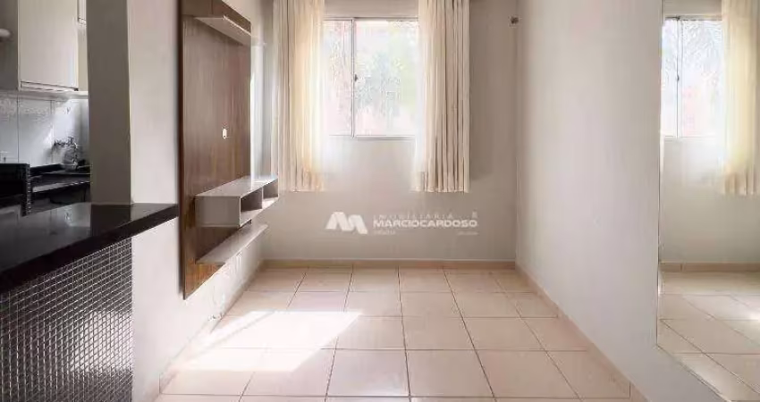 Apartamento com 2 dormitórios para alugar, 45 m² por r$ 1.900,00/mês - jardim yolanda - são josé do rio preto/sp
