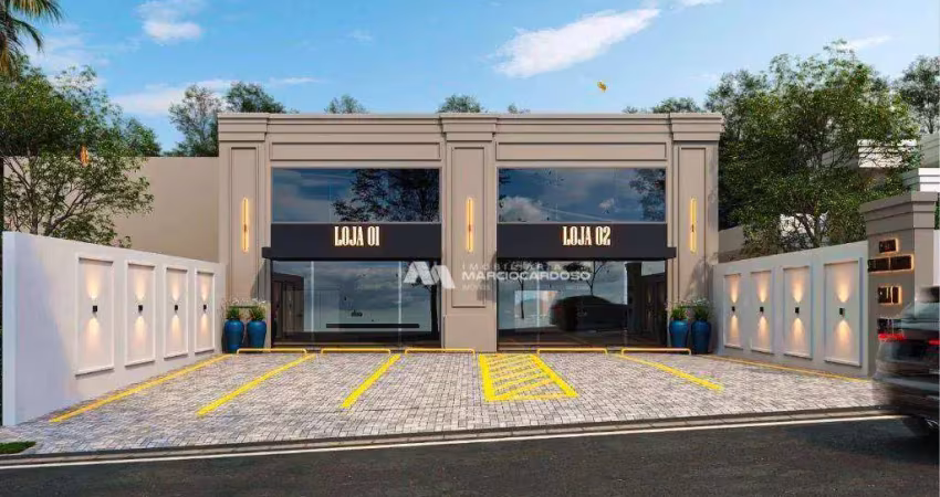Salão para alugar, 133 m² por r$ 7.450,00/mês - centro - são josé do rio preto/sp