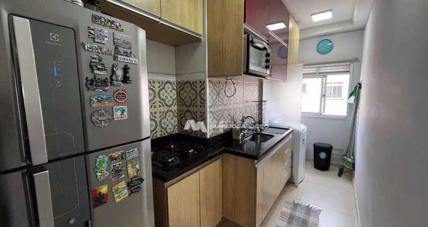 Apartamento com 2 dormitórios à venda, 50 m² por r$ 260.000,00 - residencial santa filomena - são josé do rio preto/sp