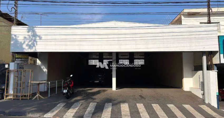 Barracão para alugar, 240 m² por r$ 7.000,00/mês - jardim santa luzia - são josé do rio preto/sp