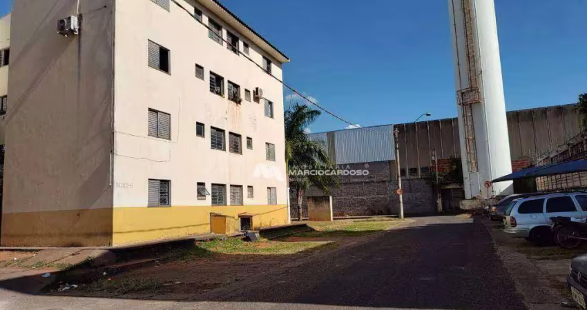 Apartamento com 2 dormitórios à venda, 44 m² por r$ 85.000,00 - vila toninho - são josé do rio preto/sp