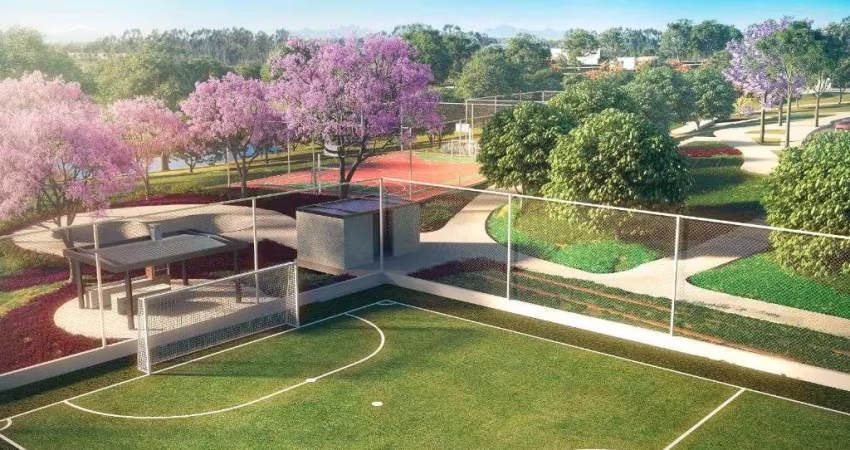 Terreno em condomínio fechado à venda no Jardim Fortaleza, Paulínia 