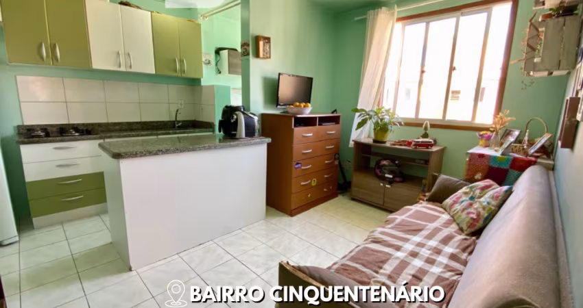 Apartamento Semimobiliado no Residencial Farroupilha