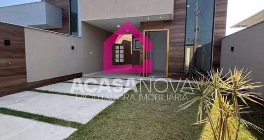 Casa para Venda em Maricá, Jardim Atlântico Leste (Itaipuaçu), 3 dormitórios, 1 suíte, 1 banheiro, 2 vagas