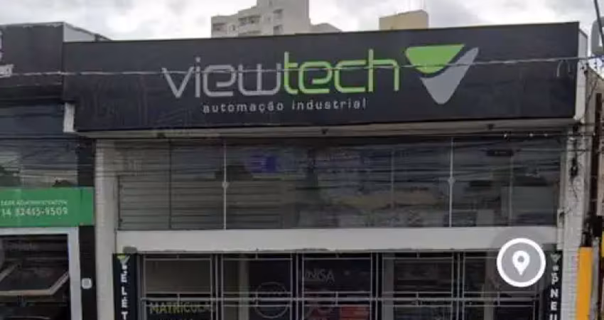 Salão para aluguel com 170 m² em centro, bauru - sp