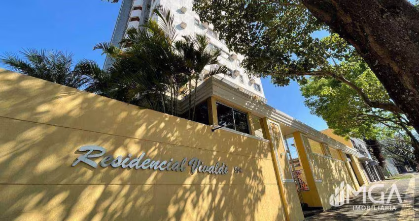 Apartamento com 3 dormitórios para alugar, 126 m² por R$ 5.070,00/mês - Edifício Vivaldi - Foz do Iguaçu/PR