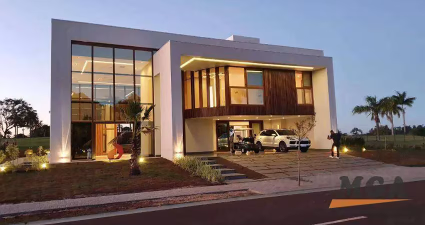 Sobrado com 4 dormitórios à venda, 581 m² por R$ 4.300.000,00 - Condomínio Village Iguassu Golf Residence - Foz do Iguaçu/PR