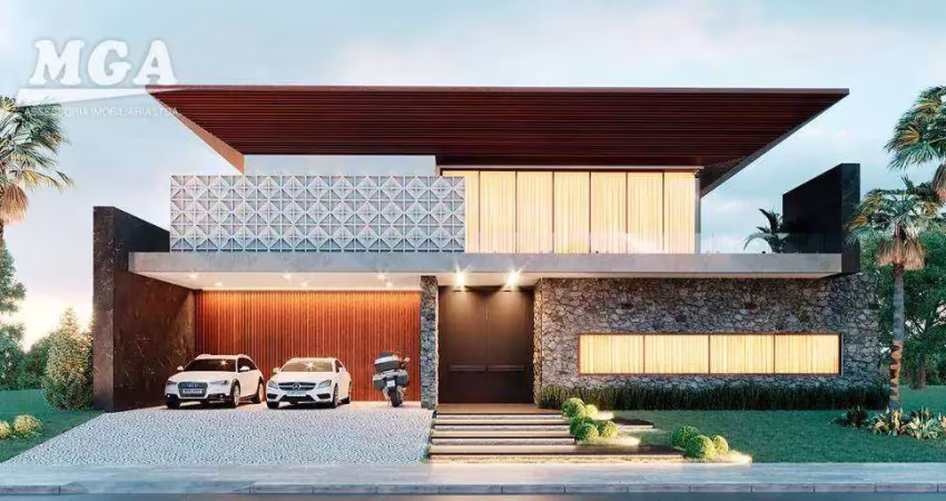 Sobrado com 4 dormitórios à venda, 760 m² por R$ 9.508.375,00 - Village Iguassu Golf Residence - Foz do Iguaçu/PR