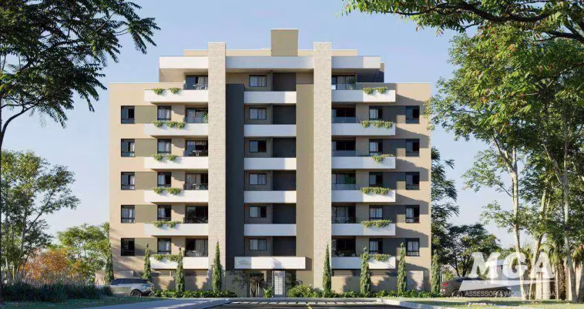 Apartamento com 1 dormitório à venda por r$ 731.321,55 - edifício residencial proença - foz do iguaçu/pr