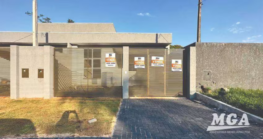 Casa com 2 dormitórios à venda por r$ 580.000,00 - loteamento dona amanda - foz do iguaçu/pr