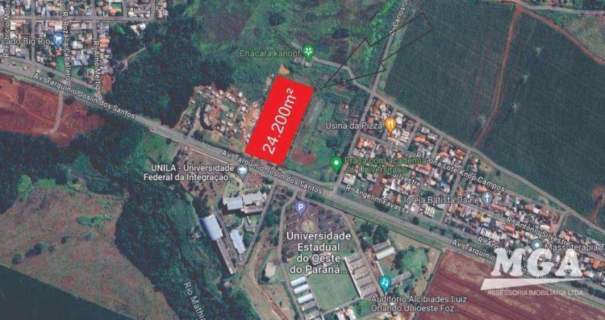 Área à venda, 24200 m² por R$ 9.000.000,00 - Loteamento Universitário das Américas - Foz do Iguaçu/PR