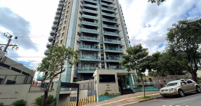 Apartamento com 3 dormitórios à venda, 264 m² por r$ 1.900.000,00 - edifício solar das gaivotas - foz do iguaçu/pr