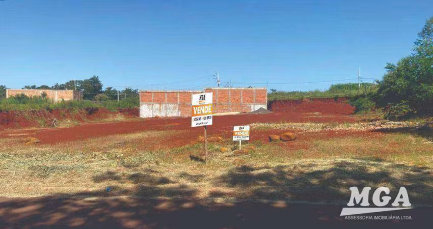 Terreno à venda, 547 m² por R$ 450.000,00 - Jardim Tropical - Foz do Iguaçu/PR