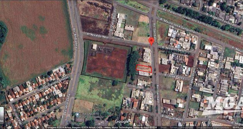 Terreno à venda, 435 m² por R$ 304.500,00 - Cidade Nova - Foz do Iguaçu/PR