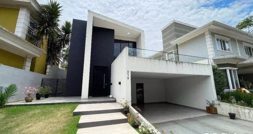 Sobrado com 3 dormitórios à venda, 260 m² por r$ 1.950.000,00 - condominio country iguaçu - foz do iguaçu/pr