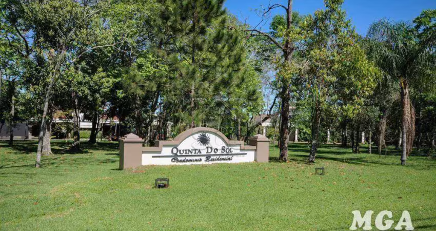 Terreno à venda, 480 m² por R$ 530.000,00 - Condomínio Horizontal Quinta do Sol - Foz do Iguaçu/PR