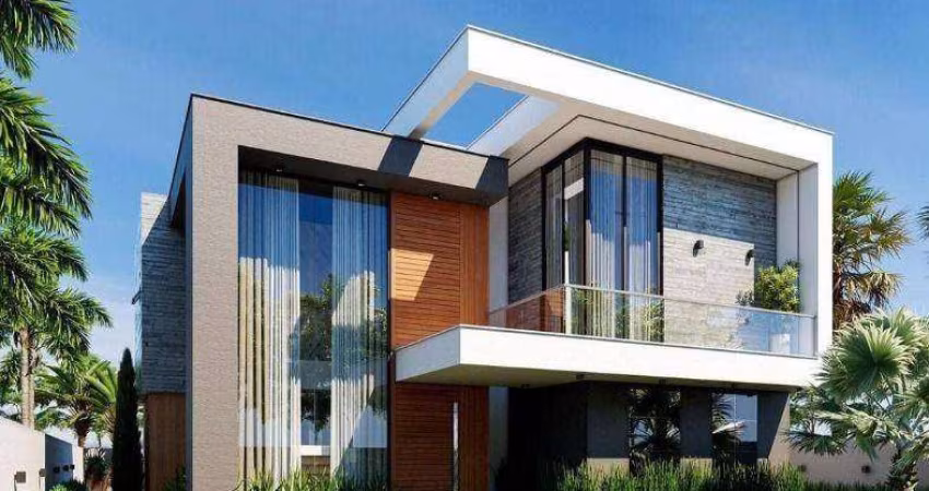 Sobrado com 5 dormitórios à venda, 541 m² por R$ 4.500.000,00 - Condomínio Residencial Porto Madero - Foz do Iguaçu/PR
