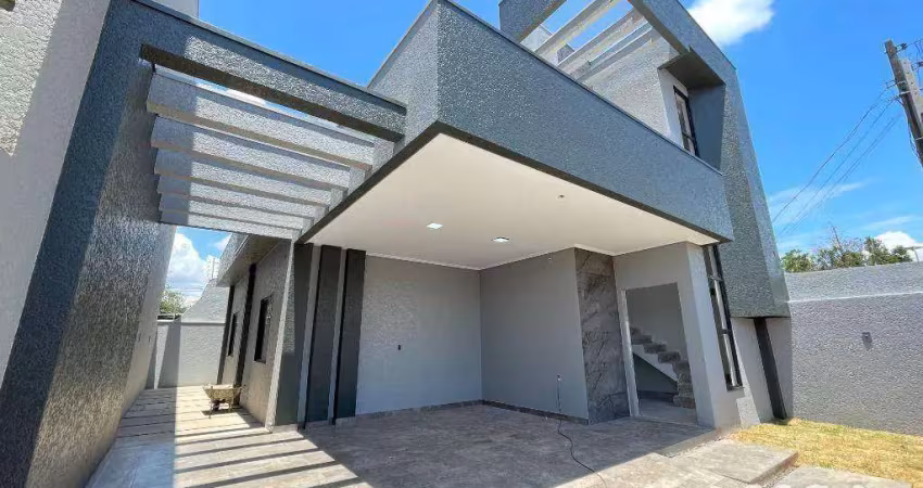 Sobrado com 3 dormitórios à venda, 152 m² por r$ 790.000,00 - jardim santa rosa - foz do iguaçu/pr