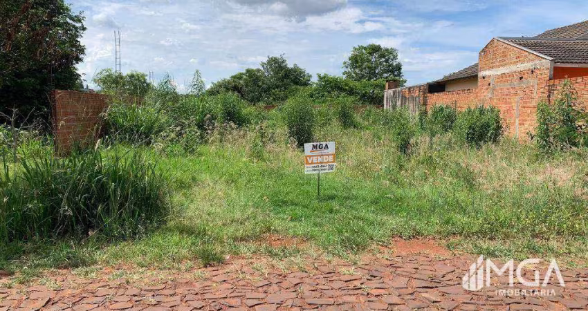 Terreno à venda, 317 m² por R$ 260.000,00 - Loteamento Don Giovanni - Foz do Iguaçu/PR
