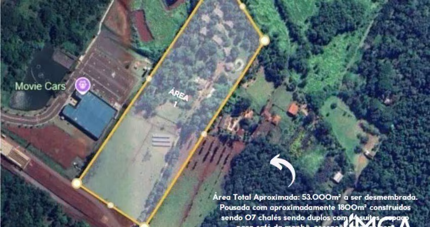 Área à venda, 53000 m² - cataratas - foz do iguaçu/pr