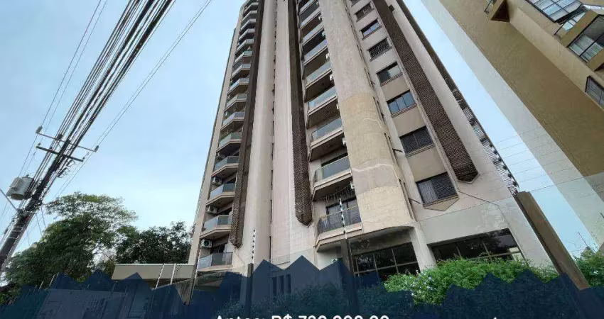 Apartamento com 3 dormitórios à venda por r$ 650.000,00 - edifício flamingo - foz do iguaçu/pr