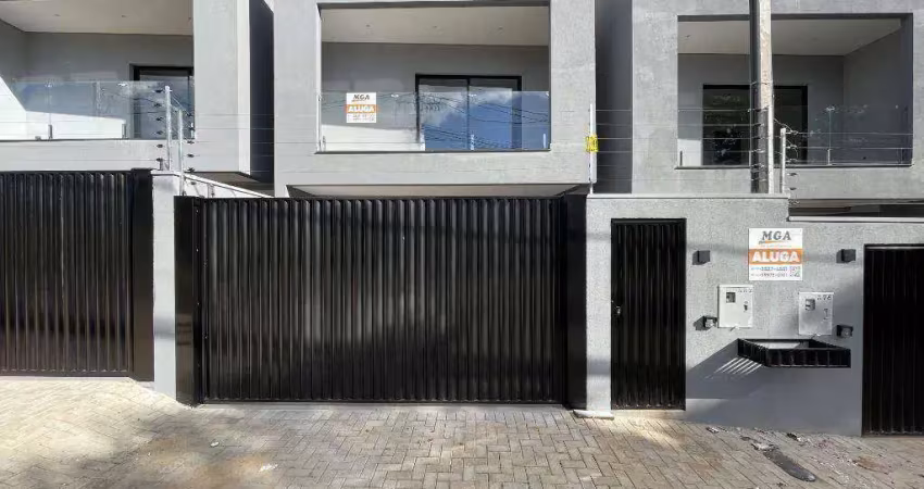 Sobrado com 3 quartos, 162 m², aluguel por r$ 4.500/mês- rua cravina - jardim bourbon - foz do iguaçu/pr