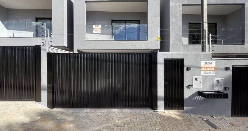 Sobrado 02 NOVO com 3 dormitórios para alugar, 162 m² por R$ 3.500/mês - Jardim Bourbon