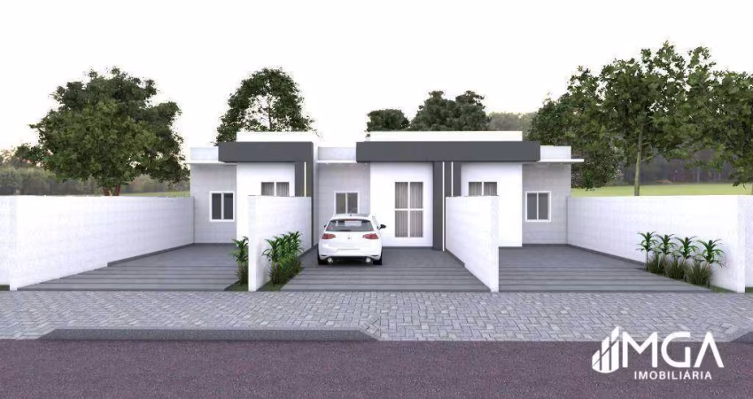 Casa com 2 dormitórios sem 1 suíte à venda, 69 m² por R$ 350.000 - Jardim Nacional - Foz do Iguaçu/PR