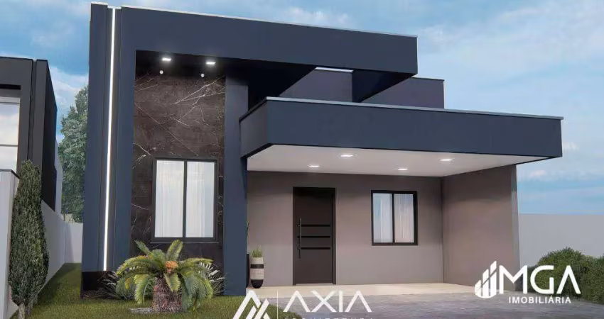 Casa com 3 dormitórios à venda, 146 m² por r$ 1.150.000,00 - condomínio residencial villa margarezi - foz do iguaçu/pr