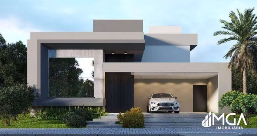 Casa com 3 dormitórios à venda, 247 m² por r$ 2.300.000,00 - condomínio solar das palmeiras - foz do iguaçu/pr