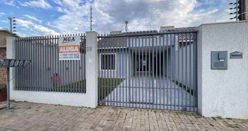 Casa com 2 dormitórios para alugar, 125 m² por r$ 4.018,00/mês - jardim lancaster - foz do iguaçu/pr