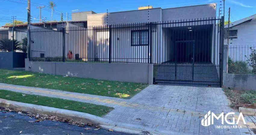 Casa com 3 dormitórios à venda, 117 m² por r$ 690.000,00 - jardim santa rosa - foz do iguaçu/pr