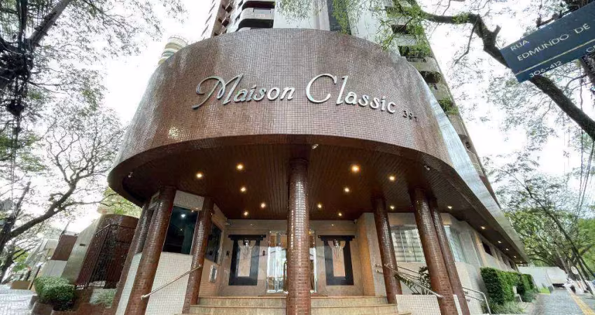 Apartamento com 4 dormitórios para alugar, 193 m² por r$ 11.830,00/mês - edifício maison classic - foz do iguaçu/pr