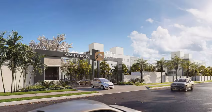 Gran verona - apartamento em residencial alvaluz, aparecida de goiânia/go