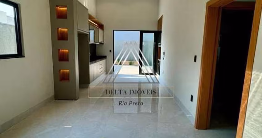 Imperdível oportunidade de adquirir uma casa de 3 quartos, 1 suíte, 2 salas, 3 banheiros, 4 vagas de garagem e 102m² em São José do Rio Preto-SP, Setsul!