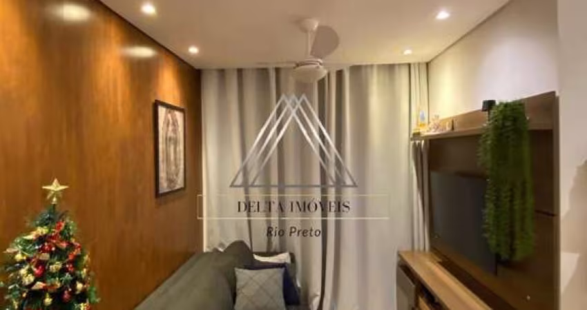Apartamento à venda em São José do Rio Preto - Residencial Pleno Vila Flora: 2 quartos, 1 sala, 1 banheiro, 1 vaga, 49m².