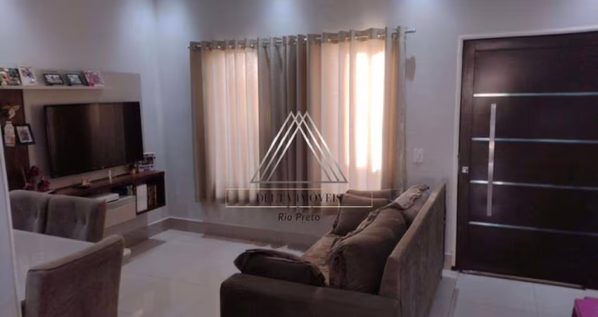 Imperdível oportunidade: Casa à venda em São José do Rio Preto-SP, Villa Cassini, 2 quartos, 1 suíte, 1 sala, 2 banheiros, 2 vagas, 130 m².