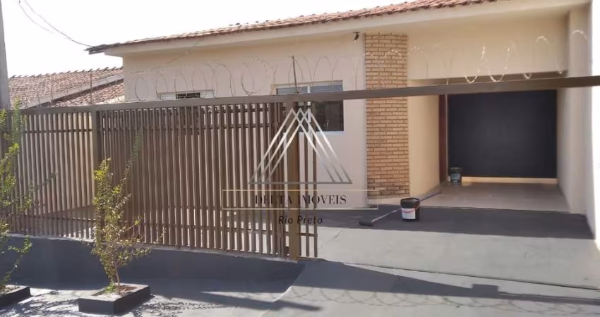 Casa à venda em São José do Rio Preto-SP, Jardim Antunes: 3 quartos, 1 sala, 2 banheiros, 3 vagas de garagem.